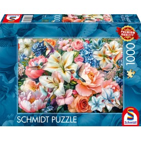 Schmidt Spiele 58891 puzzle 1000 pz Flora