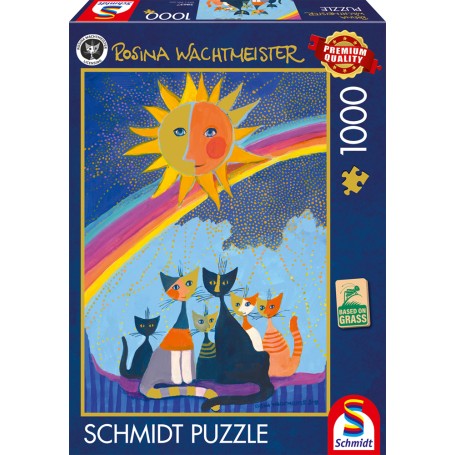 Schmidt Spiele 58657 puzzle 1000 pz Arte