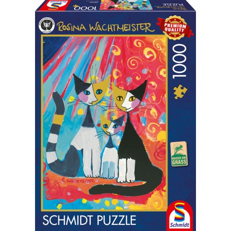Schmidt Spiele 58659 puzzle 1000 pz Arte