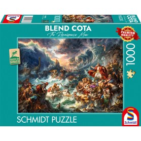 Schmidt Spiele 58638 puzzle 1000 pz Arte