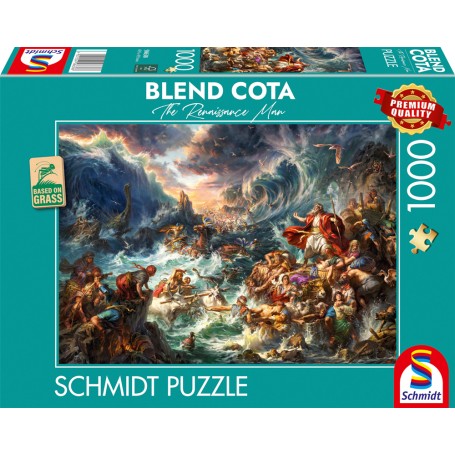 Schmidt Spiele 58638 puzzle 1000 pz Arte