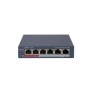 Hikvision DS-3E1106P-EI switch di rete Gestito Fast Ethernet (10/100) Supporto Power over Ethernet (PoE) Grigio