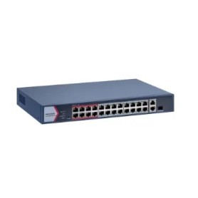 Hikvision DS-3E1326P-EI/M switch di rete Gestito Fast Ethernet (10/100) Supporto Power over Ethernet (PoE) Grigio