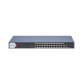 Hikvision DS-3E1526P-EI/M switch di rete Gestito Gigabit Ethernet (10/100/1000) Supporto Power over Ethernet (PoE) Grigio