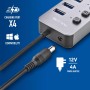 NGS IHUB 10 USB 3.2 Gen 1 (3.1 Gen 1) Type-A 5000 Mbit/s Nero (ihub10)