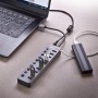 NGS IHUB 10 USB 3.2 Gen 1 (3.1 Gen 1) Type-A 5000 Mbit/s Nero (ihub10)