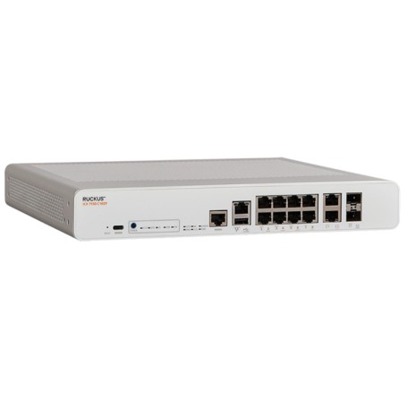 RUCKUS Networks ICX7150-C10ZP-2X10GR switch di rete Gestito L2/L3 10G Ethernet (100/1000/10000) Supporto Power over Ethernet (Po