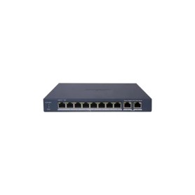 SWITCH HIKVISION SMART MANAGED POE GIGABIT L2, 8 GIGABIT RJ45 POE PORTS, 2 GIGABIT SFP PORT, 802.3AF (301803449)