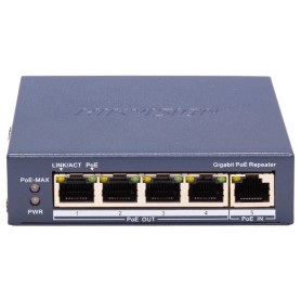 SWITCH HIKVISION GIGABIT POE REPEATER 4 x GIGABIT POE PORT (OUTPUT),1 x GIGABIT POE PORT (INPUT), PO (301803672)