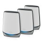 Netgear RBK853 Banda tripla (2.4 GHz/5 GHz/5 GHz) Wi-Fi 6 (802.11ax) Grigio 4 Interno (RBK853-100EUS)