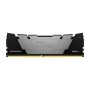 Kingston Technology FURY 16GB 4600MT/s DDR4 CL19 DIMM (Kit da 2) Renegade Black (KF446C19RB2K2/16)