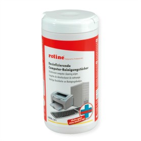 ROLINE 19.04.4185 kit per la pulizia Fax machine, Tastiera, Metallo/Plastico, Stampante, Schermi/Plastiche, Telefono Salviettine