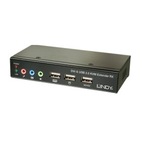 Lindy 39377 switch per keyboard-video-mouse (kvm) Nero (39377-LND) (LINDY39377)