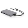 LMP Display Dock 2 Cablato USB 3.2 Gen 1 (3.1 Gen 1) Type-C Grigio (20416)