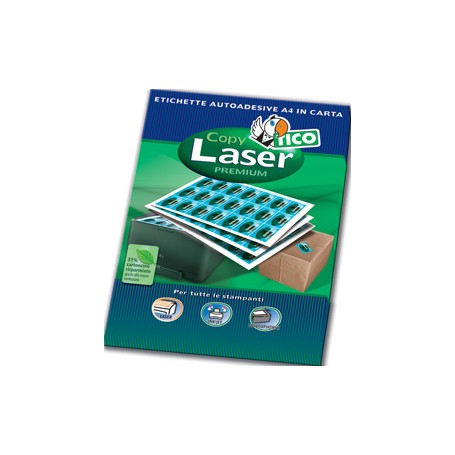 Tico Copy laser premium etichetta autoadesiva Bianco 800 pz (LP4W-7070)