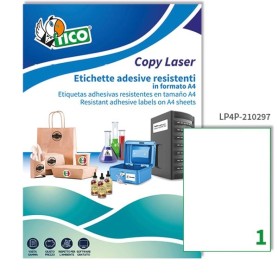 ETICHET POLIEST.BIANCO 210X297-70FF (LP4P-210297)