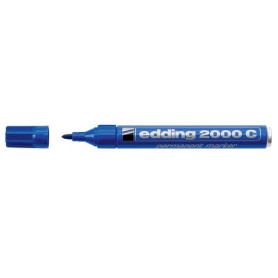 Edding 4-2000C 003 marcatore permanente Punta smussata Blu 10 pz (E2000C003)