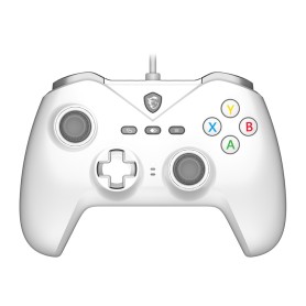MSI FORCE GC200 WHITE periferica di gioco Bianco USB Gamepad Analogico/Digitale Android, PC (S10-04G0120-EC4)