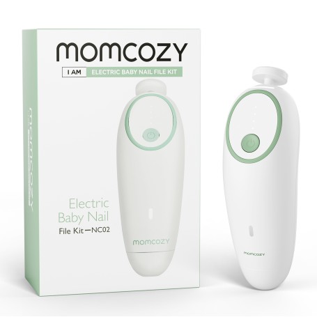 Momcozy 416508 tronchesina e forbicine per unghie del bambino Bianco (NC013-GG12BA-A)