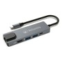 Atlantis Land A04-TC_LANHD+PU replicatore di porte e docking station per laptop Cablato USB 3.2 Gen 1 (3.1 Gen 1) Type-C Grigio