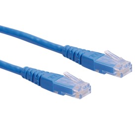 ROLINE 3m Cat6 UTP cavo di rete Blu U/UTP (UTP) (21.15.1554)