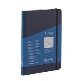 EQ PLUS FABRIC DARK BLUE LINES A5 (19142104)