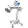 Ergotron StyleView EMR Laptop Cart Bianco Computer portatile Carrello multimediale (SV41-6100-0)