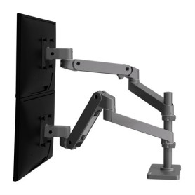 Ergotron LX Series 45-690-293 Supporti a parete per TV 68,6 cm (27") Scrivania Grigio scuro