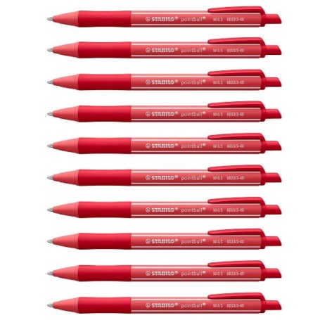 CF10 POINTBALL COLORFUL ROSSO (6033/3-40)
