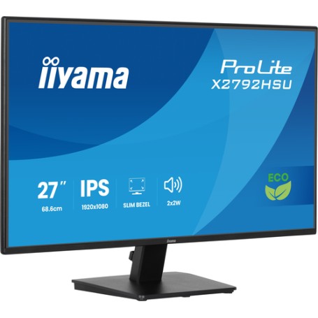 iiyama ProLite X2792HSU-B1 Monitor PC 68,6 cm (27") 1920 x 1080 Pixel Full HD LED Nero
