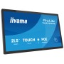 iiyama TW2223AS-B3P visualizzatore di messaggi Pannello piatto interattivo 54,6 cm (21.5") Wi-Fi 450 cd/m² Full HD Nero Touch s