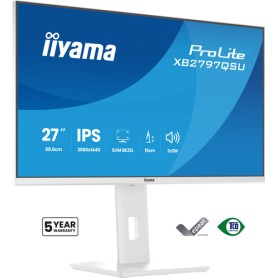 iiyama ProLite XB2797QSU-W1 Monitor PC 68,6 cm (27") 2560 x 1440 Pixel Quad HD LED Bianco