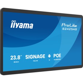 iiyama ProLite S2425AS-B1P Pannello piatto per segnaletica digitale 60,5 cm (23.8") LCD Wi-Fi 500 cd/m² Full HD Nero Processore