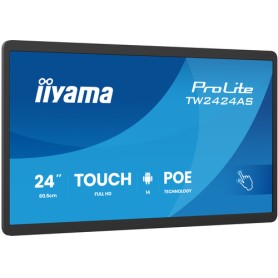 iiyama TW2424AS-B3P visualizzatore di messaggi Pannello piatto interattivo 60,5 cm (23.8") Wi-Fi 450 cd/m² Full HD Nero Touch s