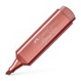 Faber-Castell Textliner 46 evidenziatore 1 pz Rosso metallico (154673)