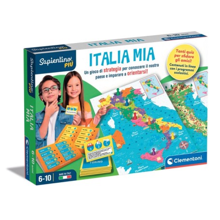 Clementoni Sapientino Piu 16417 gioco da tavolo My Italy Educativo (16417)