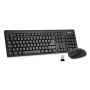 KIT MOUSE 1200DPI+TASTIERA WIRELESS (XKKITAMICEW-)