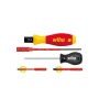 Drehmoment-Schraubendreher Set TorqueVario-S electric (rot/gelb, 5-teilig, 1 - 5Nm) (38074)
