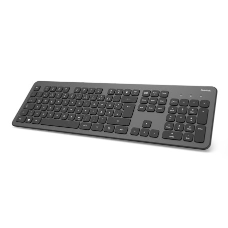 Hama KW-700 tastiera RF Wireless QWERTZ Tedesco Antracite, Nero (00182611)