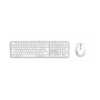 Hama WKM-550 tastiera Mouse incluso Casa/ufficio RF senza fili + Bluetooth QWERTZ Tedesco Grigio, Bianco (00173066)
