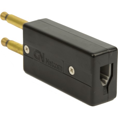Jabra 0220-649 adattatore per inversione del genere dei cavi RJ9 PJ327 Nero (0220-649)