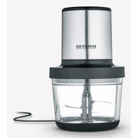 Severin KM 3867 tritaverdure elettrico 1 L 400 W Nero, Argento, Trasparente (KM3867)