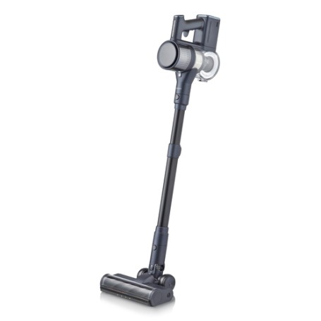 Severin HV 7179 scopa elettrica Batteria Secco Senza sacchetto 0,5 L 400 W Blu, Metallico 2,2 Ah