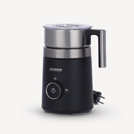 Severin SM 3585 montalatte e scaldalatte Automatico Nero, Argento (SM3585)