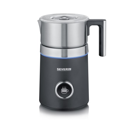 Severin Spuma 700 Plus Montalatte Nero, Acciaio inox (SM3587)