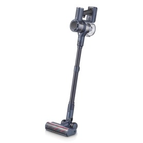 Severin HV 7175 scopa elettrica Aspirapolvere elettrica Batteria Secco Senza sacchetto 0,5 L 200 W Blu, Metallico 2,2 Ah