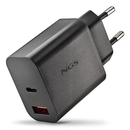 NGS ERA 30W BLACK Universale Nero AC Ricarica rapida Interno (ERA30WBLACK)