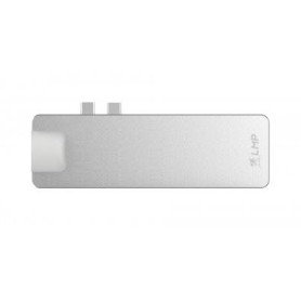LMP 17278 replicatore di porte e docking station per laptop USB 3.2 Gen 1 (3.1 Gen 1) Type-C Argento
