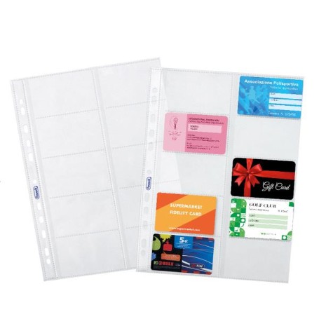 CF10 BUSTE FORATURA PORTA CARDS (100460075)