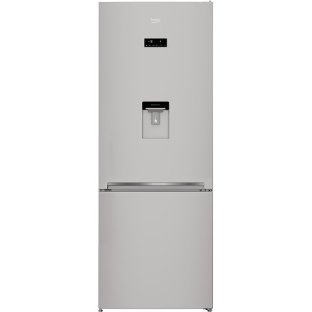 Beko RCNE560E40DSN frigorifero con congelatore Libera installazione 497 L E Argento (7298243105)